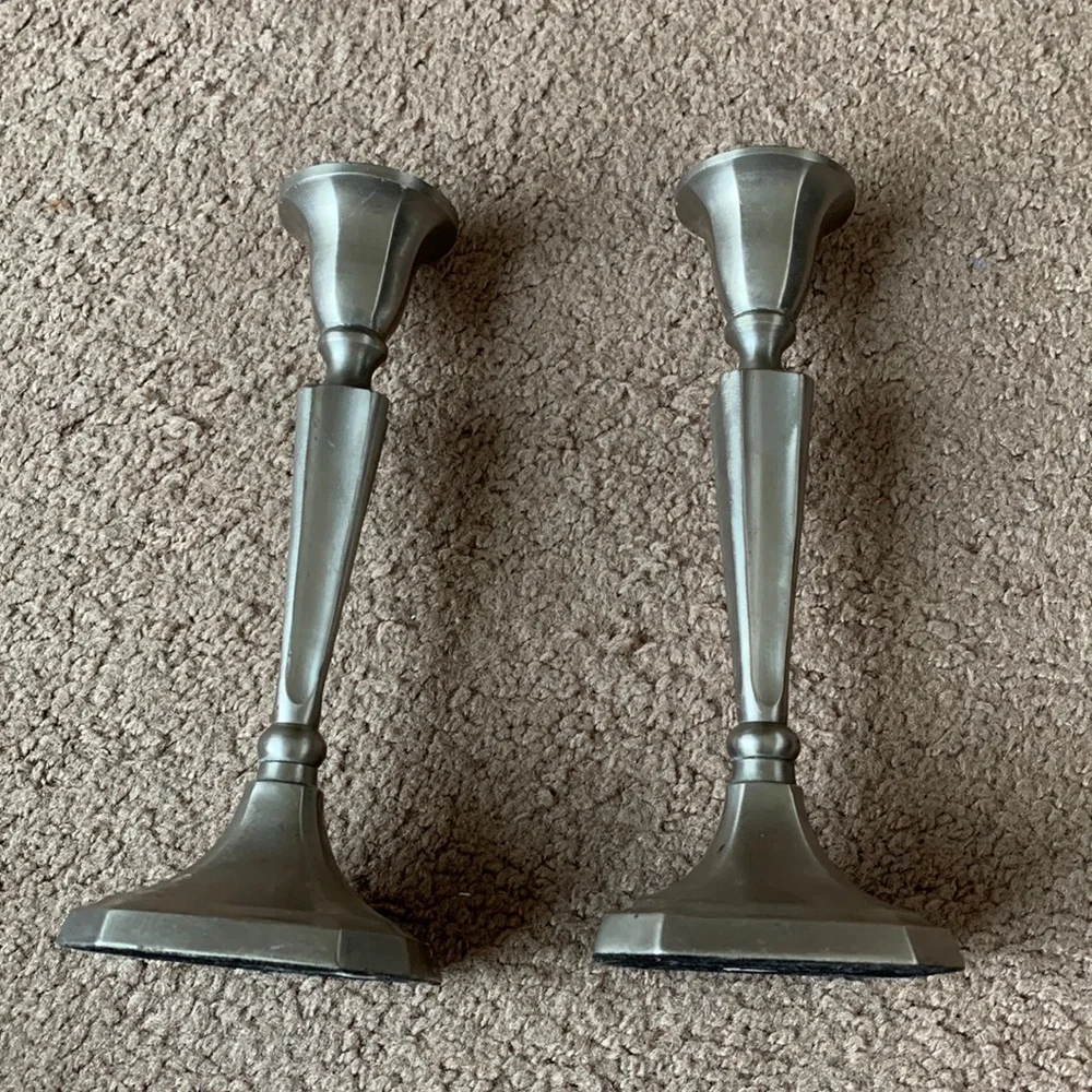 Restoration Hardware set of candlesticks